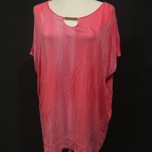 Long Pink, Short Sleeve Tee